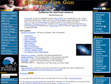Tablet Screenshot of godandscience.org